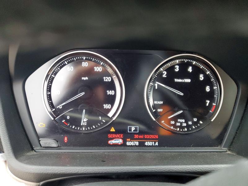 2018 BMW X1 VIN WBXHT3C38J5L28047 COPART salvage auction — FRONT END, Ks - Cert Of Title-Salvage, sold $100 on 2026-07-28 (photo 9)