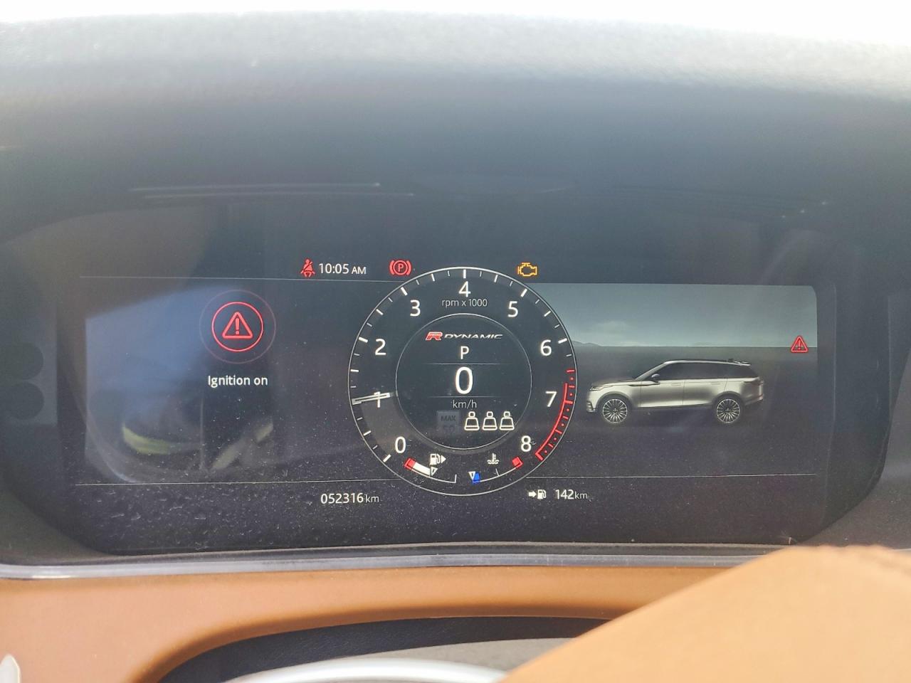 2020 Land Rover Range Rover Velar VIN SALYM2EV5LA246914 COPART salvage auction — Side, ON - PERMIT IRREPAIRABLE, sold $13,500 on 2026-07-02 (photo 9)