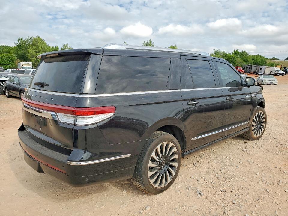 2022 Lincoln Navigator VIN 5LMJJ3TT9NEL13110 COPART salvage auction — FRONT END, Ok - Cert Of Title-Salvage, sold $23,200 on 2026-07-28 (photo 3)