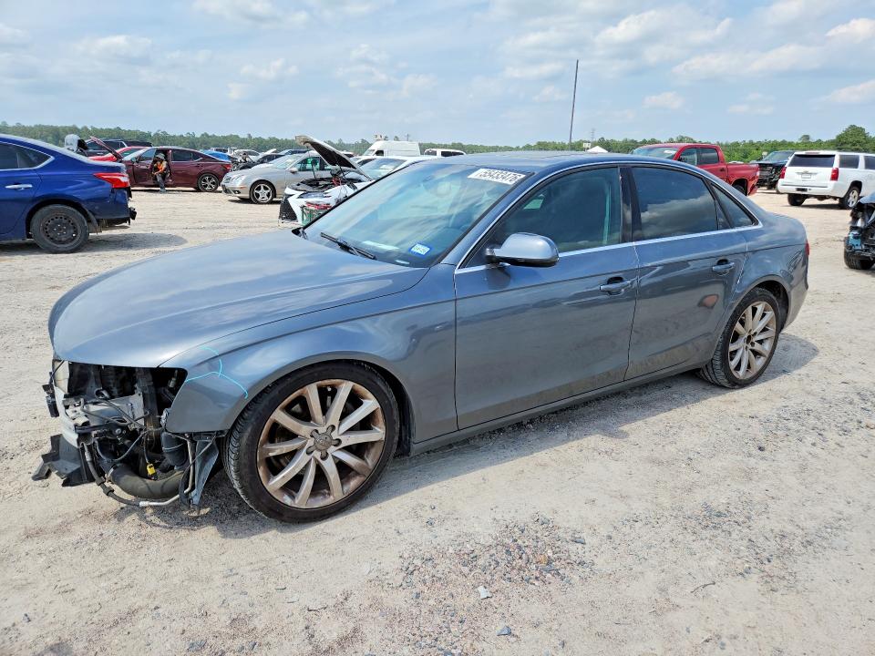 2013 Audi A4 VIN WAUEFAFL1DA060331 COPART salvage auction — FRONT END, Tx - Salvage Vehicle Title, sold $150 on 2026-07-24 (photo 1)