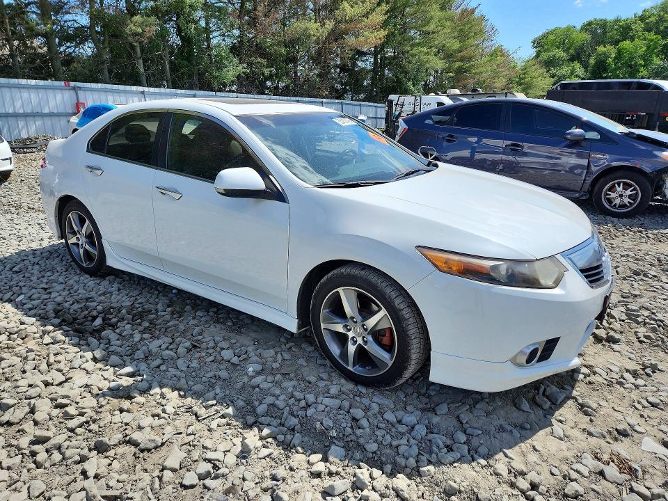 2013 Acura Tsx VIN JH4CU2F89DC013410 COPART salvage auction — SIDE, NJ - CERT OF TITLE-SALVAGE, sold $1,900 on 2026-07-29 (photo 4)