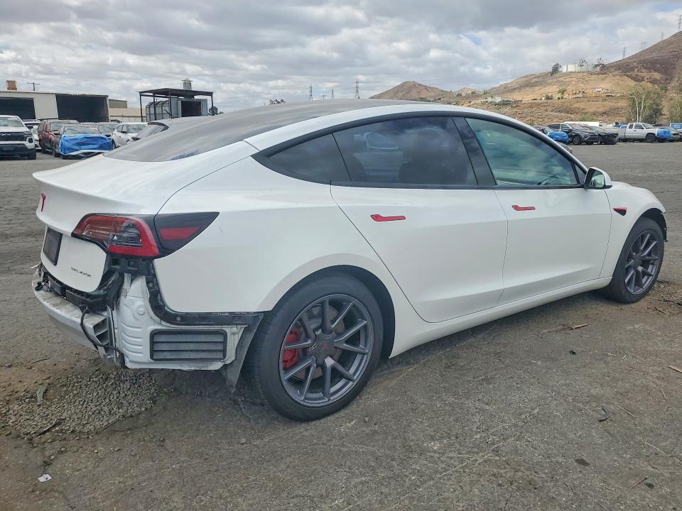 2022 Tesla VIN 5YJ3E1EB1NF274069 COPART salvage auction — FRONT END, Ca - Salvage Certificate, sold $10,200 on 2026-07-20 (photo 3)