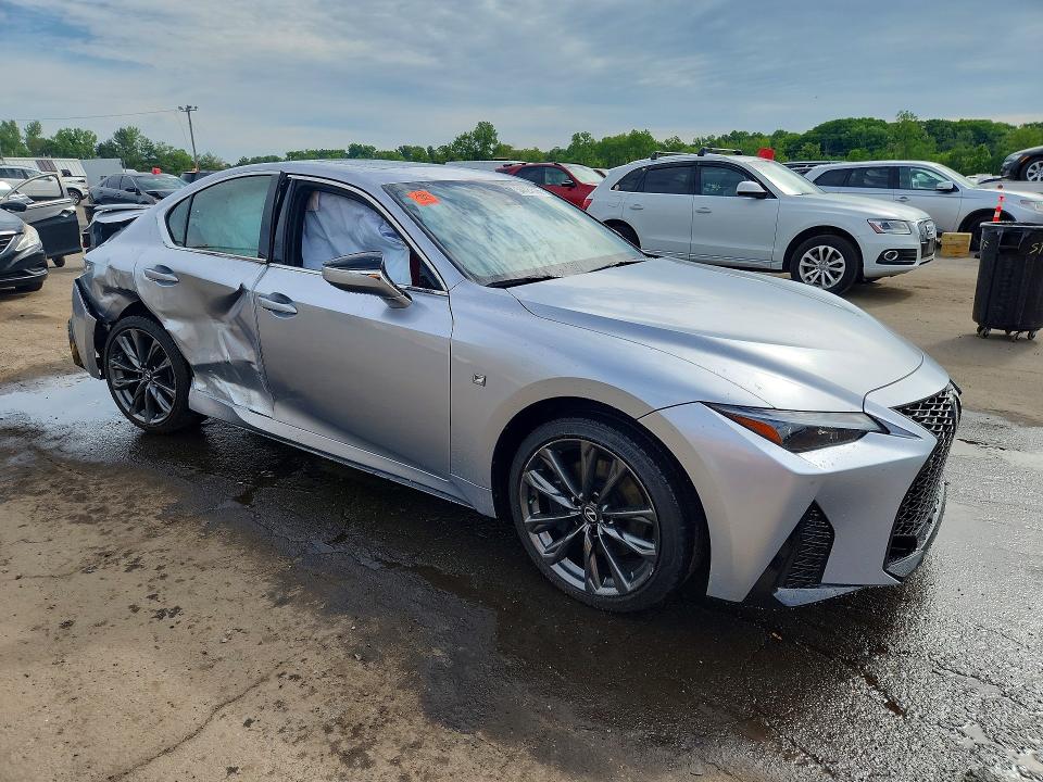 2023 Lexus Is VIN JTHGZ1E21P5029779 COPART salvage auction — REAR END, Ct - Cert Of Title-Salvage, sold $7,000 on 2026-07-21 (photo 4)