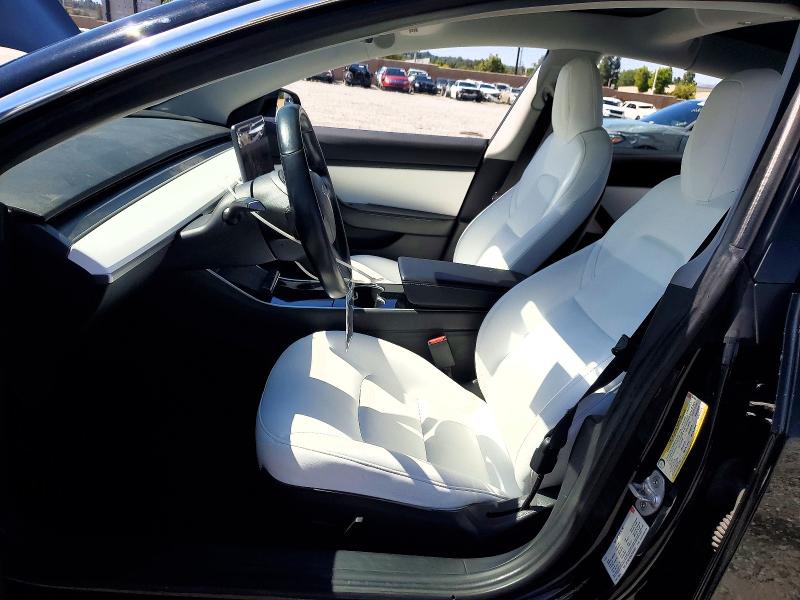 2018 Tesla Model 3 VIN 5YJ3E1EB4JF085801 COPART salvage auction — FRONT END, Ca - Salvage Certificate, sold $4,000 on 2026-07-15 (photo 7)