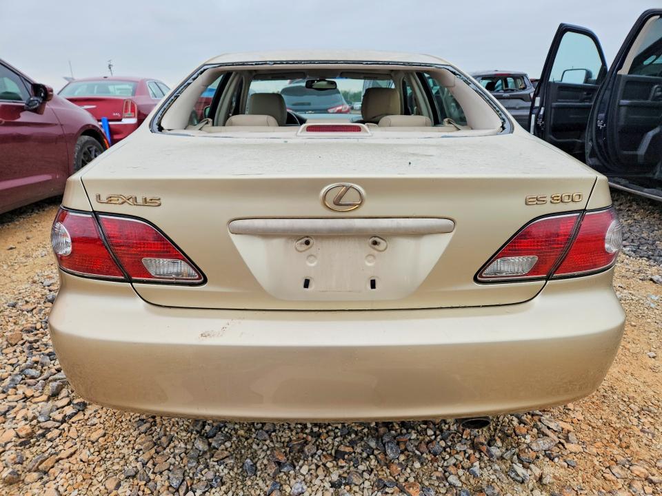 2003 Lexus Es 300 VIN JTHBF30G130148344 COPART salvage auction — HAIL, Mo - Salvage Certificate Of Title, sold $450 on 2026-07-13 (photo 6)