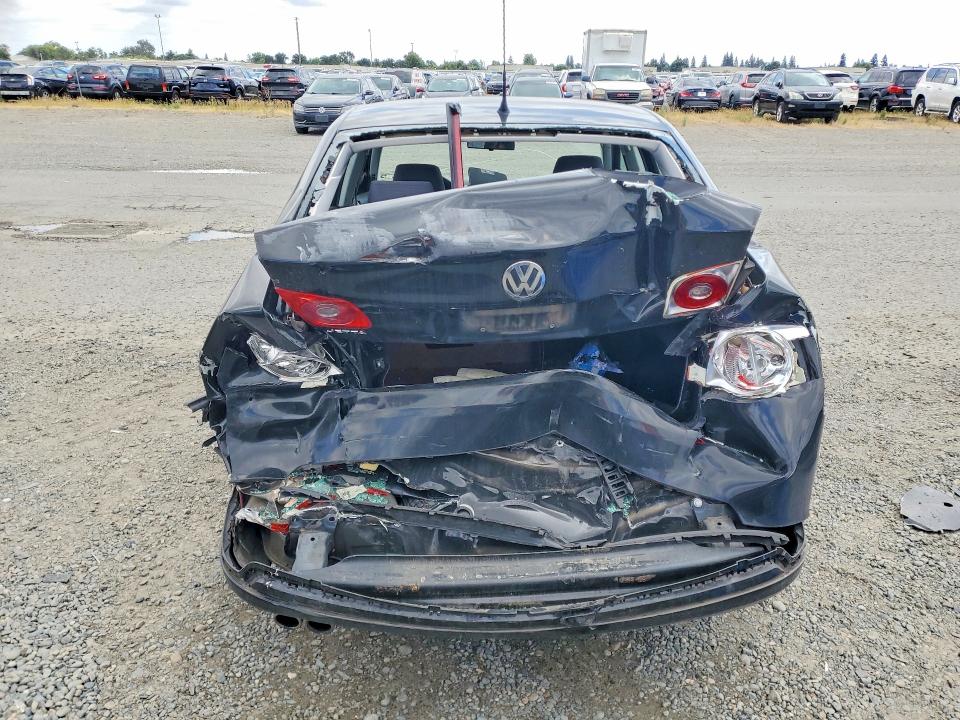 2007 Volkswagen Jetta VIN 3VWHG71K27M098640 COPART salvage auction — REAR END, Ca - Salvage Certificate, sold $350 on 2026-07-02 (photo 6)