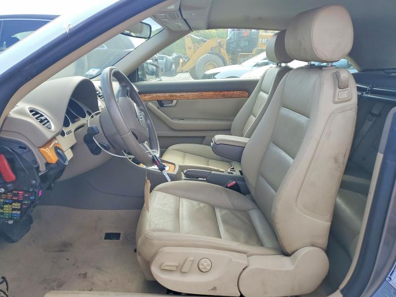 2007 Audi A4 VIN WAUDF48H27K029867 COPART salvage auction — MINOR DENT/SCRATCHES, Ma - Cert Of Title-Reconstrctd Coll, sold $575 on 2026-07-29 (photo 7)