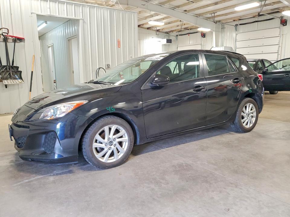2013 Mazda 3 VIN JM1BL1L75D1775764 COPART salvage auction — FRONT END, Mn - Cert Of Title-Salvage, sold $1,550 on 2026-07-09 (photo 1)