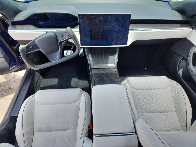 2021 Tesla Model s VIN 5YJSA1E63MF446790 COPART salvage auction — SIDE, Fl - Cert Of Title Slvg Rebuildable, sold $26,500 on 2026-07-15 (photo 8)