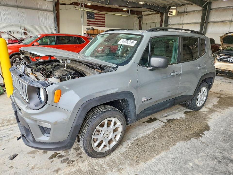 2022 Jeep VIN ZACNJDB15NPN71529 COPART salvage auction — FRONT END, Ne - Cert Of Title-Salvage, sold $1,300 on 2026-07-28 (photo 1)