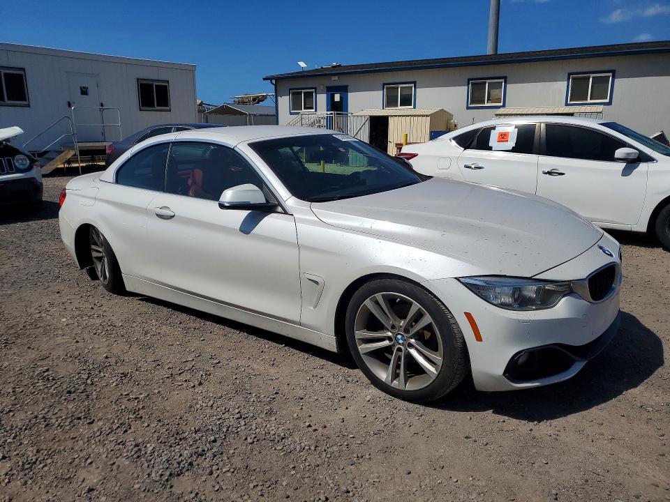 2016 BMW 4er VIN WBA3V7C54G5A28248 COPART salvage auction — SIDE, Hi - Certificate Of Salvage, sold $3,650 on 2026-08-17 (photo 4)
