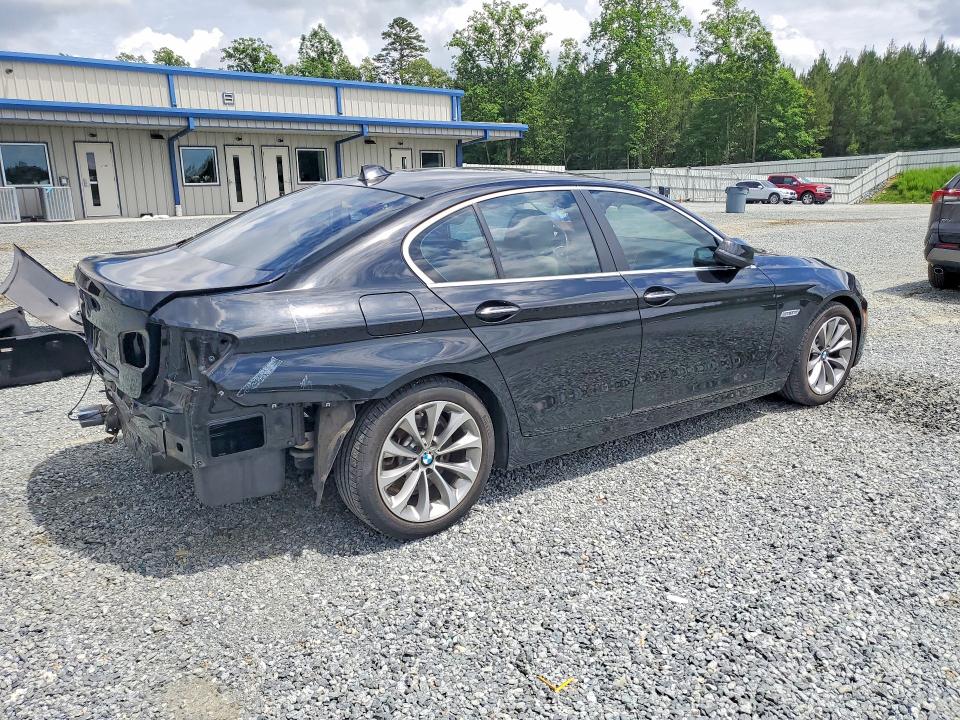 2016 BMW 5 series VIN WBA5A5C53GG348378 COPART salvage auction — REAR END, Nc - Salvage Certificate Of Title, sold $4,550 on 2026-07-09 (photo 3)