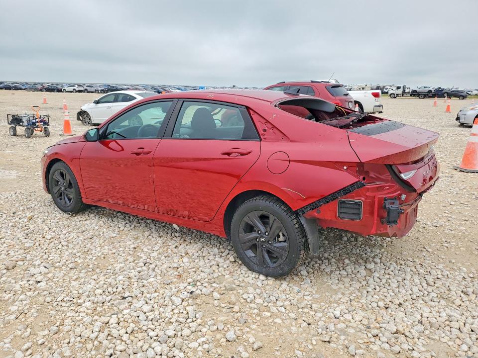 2021 Hyundai Elantra VIN KMHLM4AG5MU193230 COPART salvage auction — VANDALISM, Tx - Salvage Vehicle Title, sold $3,050 on 2026-07-30 (photo 2)