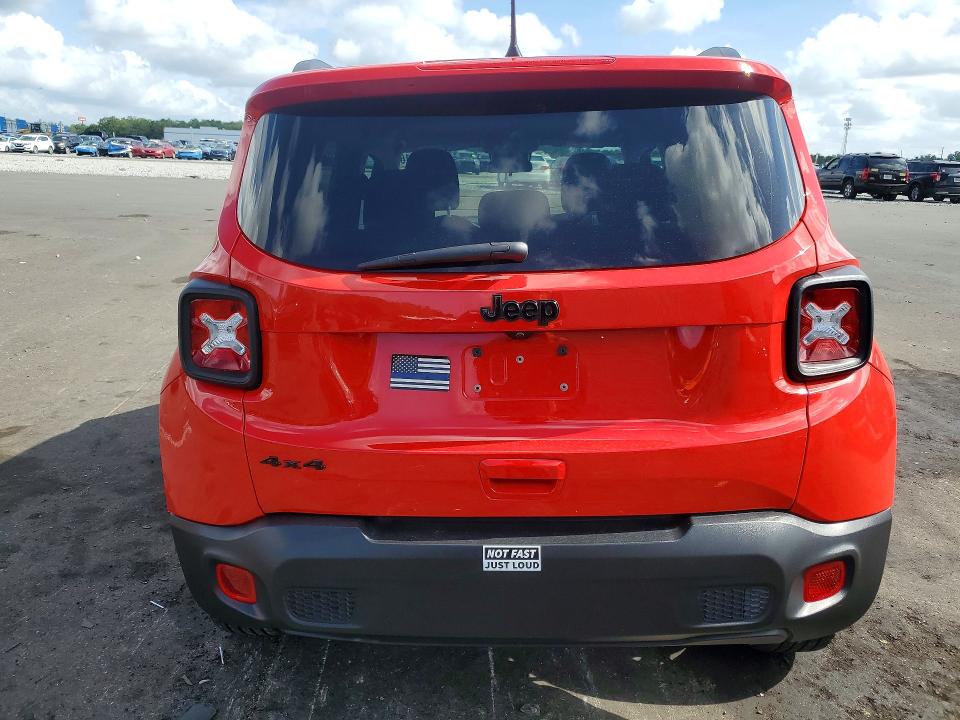2023 Jeep Renegade VIN ZACNJDB17PPP68088 COPART salvage auction — FRONT END, Fl - Cert Of Title Slvg Rebuildable, sold $4,200 on 2026-08-10 (photo 6)