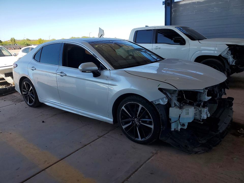 2018 Toyota Camry VIN 4T1BZ1HK5JU001791 COPART salvage auction — FRONT END, Az - Cert Of Title - Salvage, sold $6,300 on 2026-07-09 (photo 4)