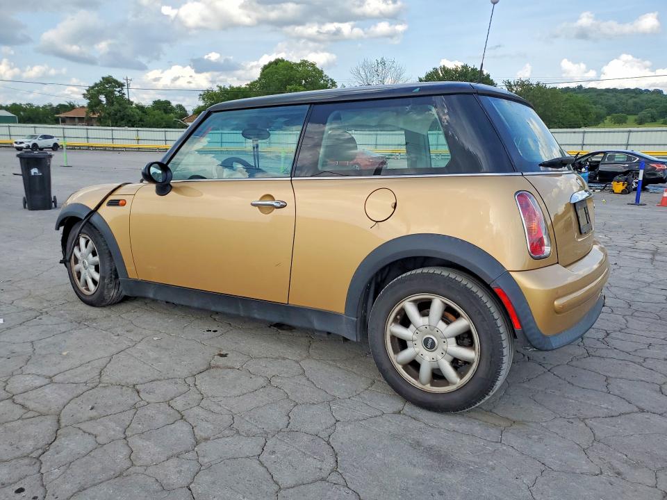 2003 Mini Cooper VIN WMWRC33433TJ51459 COPART salvage auction — FRONT END, Tn - Salvage Certificate, sold $250 on 2026-07-08 (photo 2)