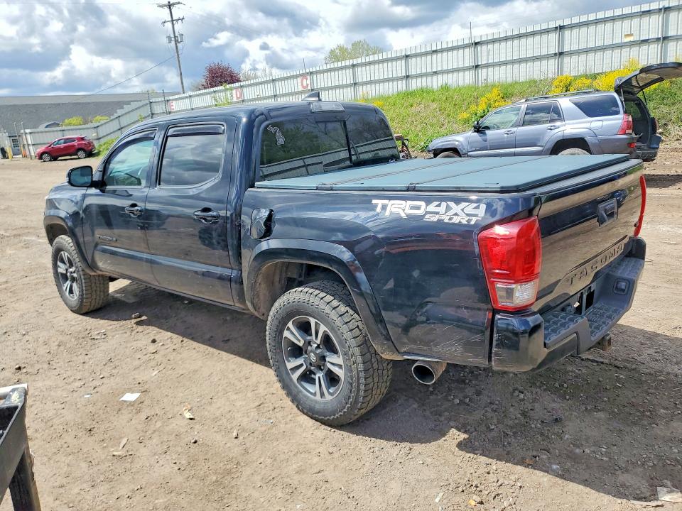 2017 Toyota Tacoma VIN 5TFCZ5AN6HX082975 COPART salvage auction — FRONT END, Mi - Certificate Of Title, sold $6,800 on 2026-07-22 (photo 2)