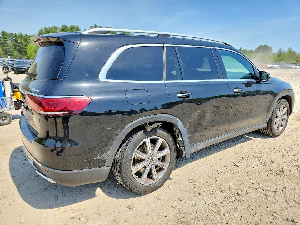 2022 Mercedes-benz Gls-klasse VIN 4JGFF5KE7NA585669 COPART salvage auction — REAR END, MA - CERT OF TITLE-SALVAGE, sold $27,750 on 2026-07-23 (photo 3)