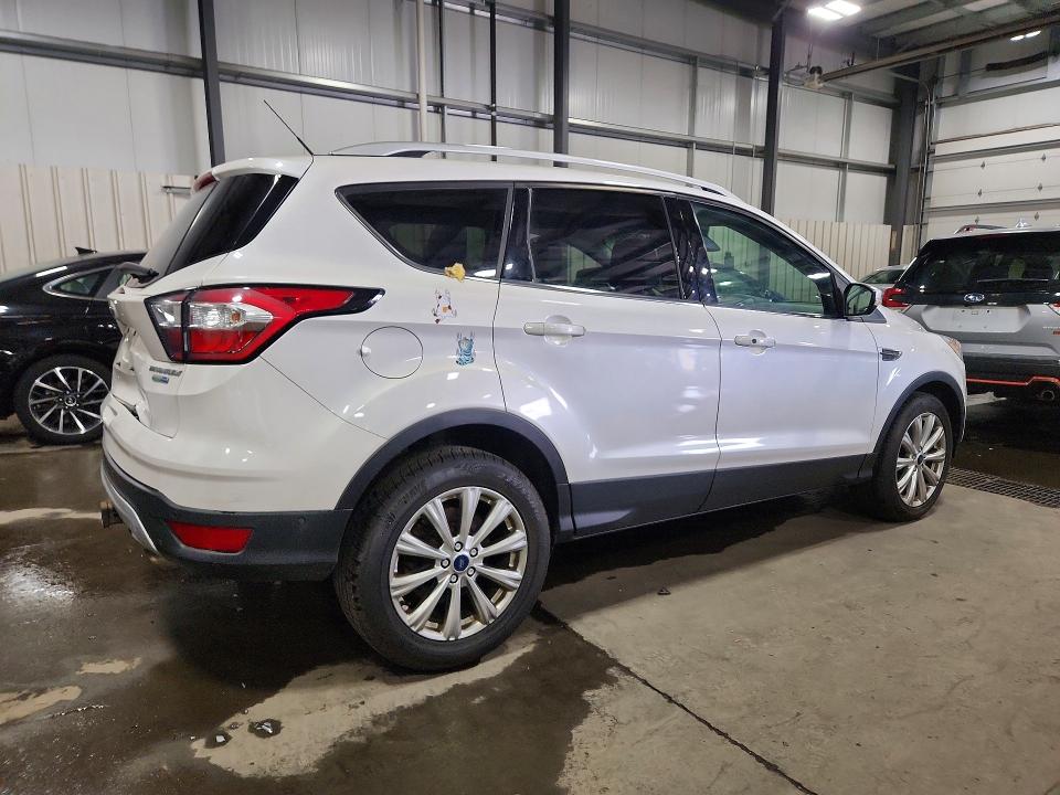 2017 Ford Escape VIN 1FMCU9J91HUE36701 COPART salvage auction — REAR END, Mn - Cert Of Title-Prior Salvage, sold $2,450 on 2026-07-09 (photo 3)