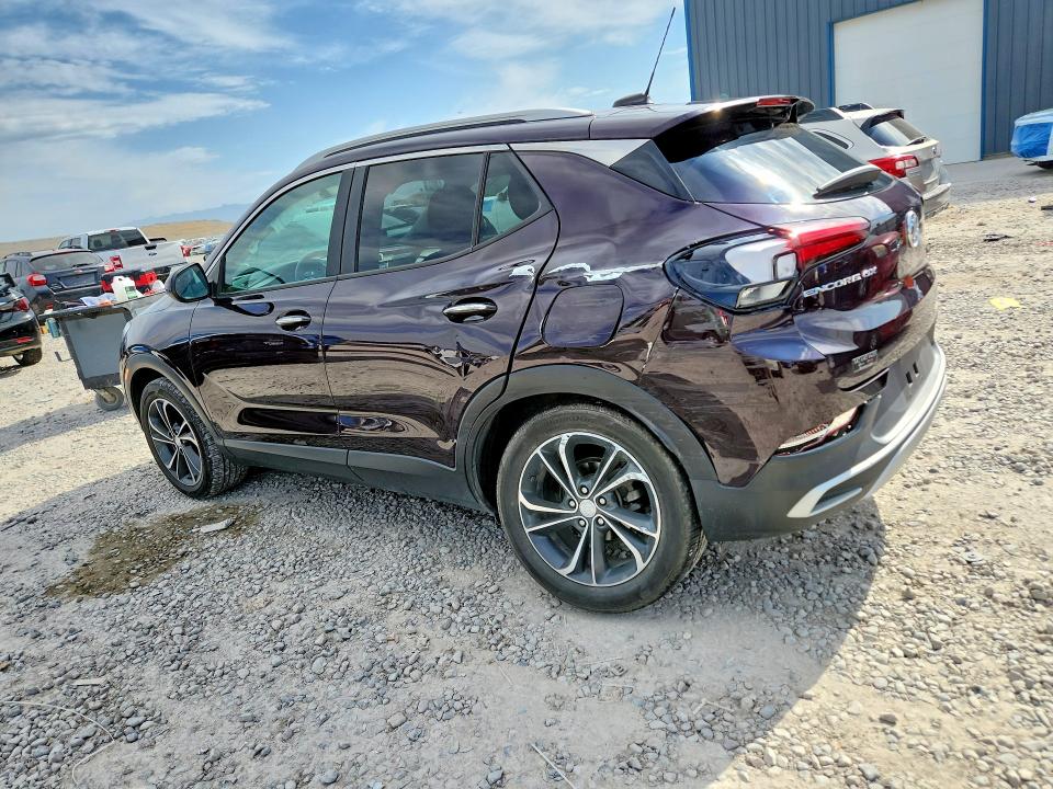 2021 Buick Encore VIN KL4MMDS29MB075229 COPART salvage auction — REAR END, Ut - Salvage Certificate, sold $5,300 on 2026-07-10 (photo 2)