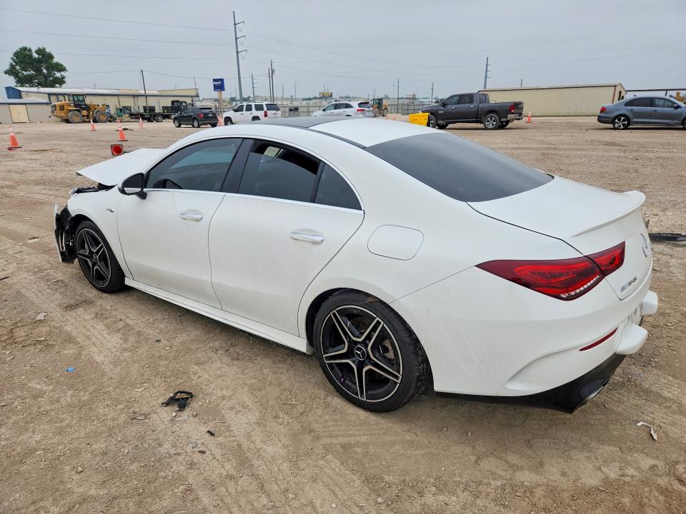 2020 Mercedes-benz Cla-klasse VIN WDD5J5BB1LN058050 COPART salvage auction — FRONT END, Tx - Salvage Vehicle Title, sold $3,800 on 2026-07-15 (photo 2)