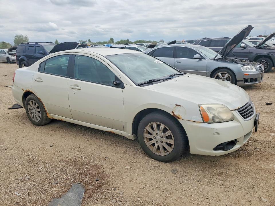 2009 Mitsubishi Galant VIN 4A3AB36F59E016395 COPART salvage auction — SIDE, Il - Salvage Certificate, sold $275 on 2026-07-07 (photo 4)