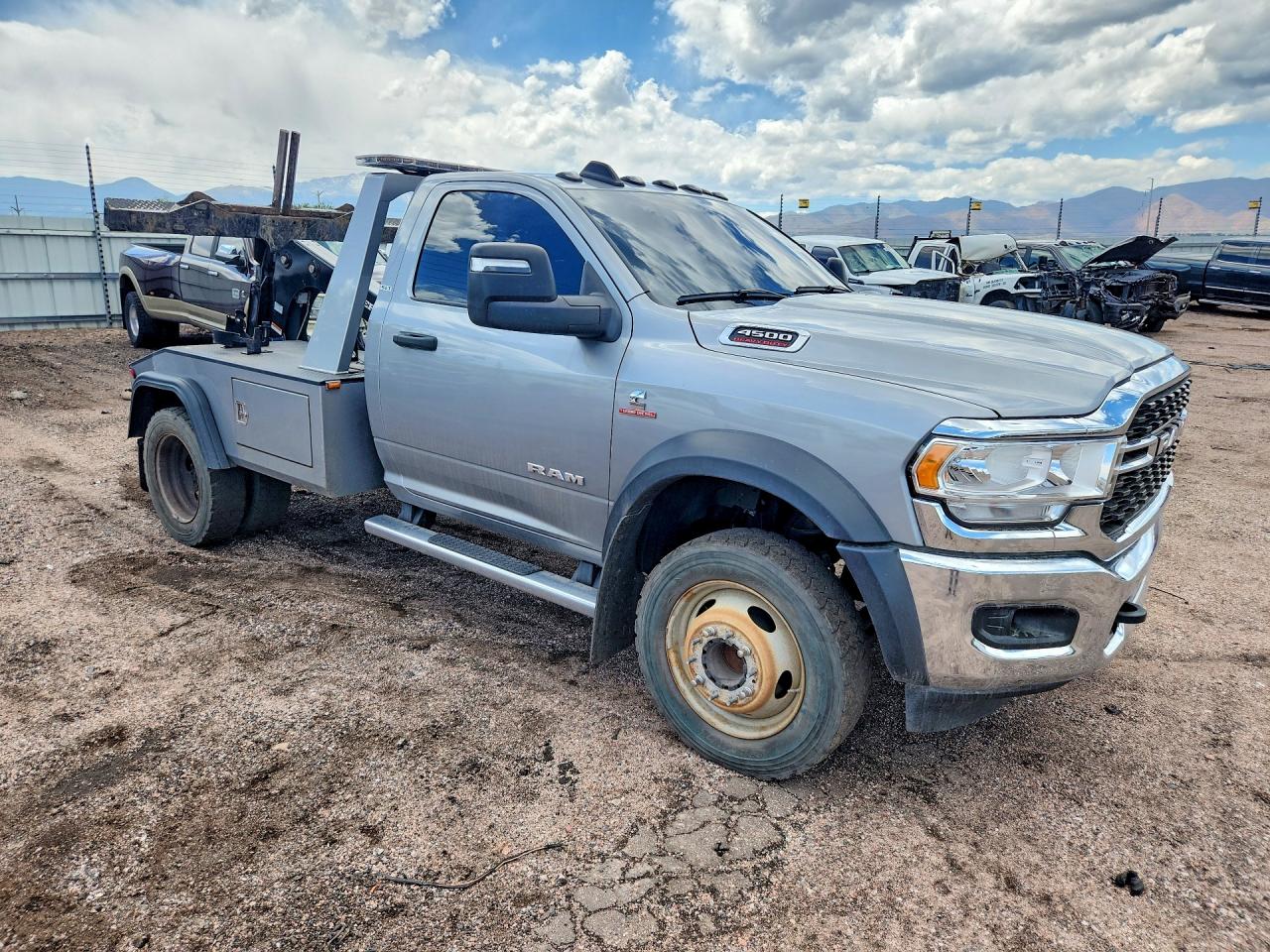 2024 RAM 4500 VIN 3C7WRKAL1RG164759 COPART salvage auction — Front End, St - Salvage Title, sold $32,000 on 2026-07-08 (photo 4)