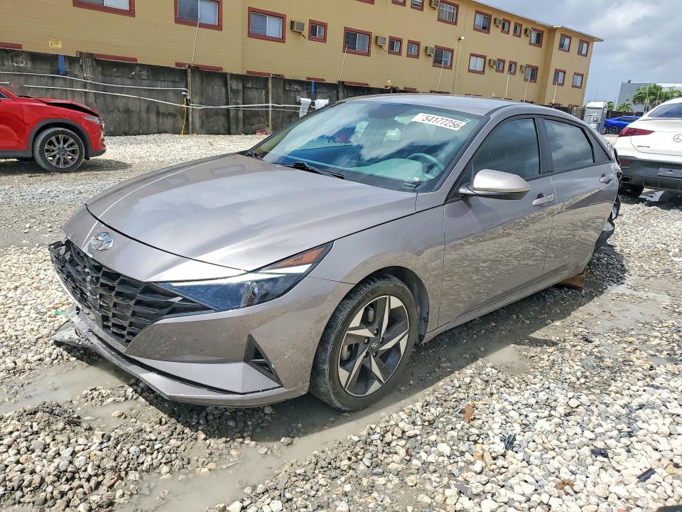 2023 Hyundai Elantra VIN KMHLS4AG8PU611628 COPART salvage auction — REAR END, Fl - Certificate Of Destruction, sold $2,400 on 2026-07-07 (photo 1)