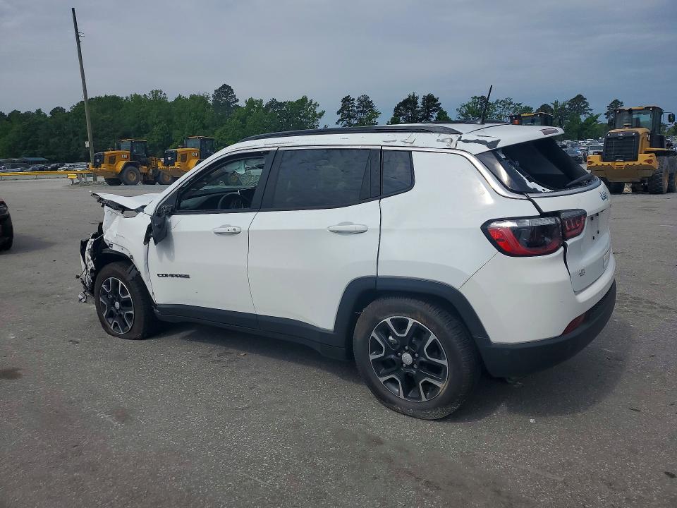 2022 Jeep VIN 3C4NJCBB7NT139586 COPART salvage auction — SIDE, NC - SALVAGE CERTIFICATE OF TITLE, sold $2,350 on 2026-07-02 (photo 2)