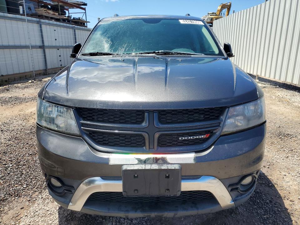 2018 Dodge Journey VIN 3C4PDCGG6JT257286 COPART salvage auction — FRONT END, Hi - Cert Of Title-Repossession, sold $2 on 2026-07-27 (photo 5)