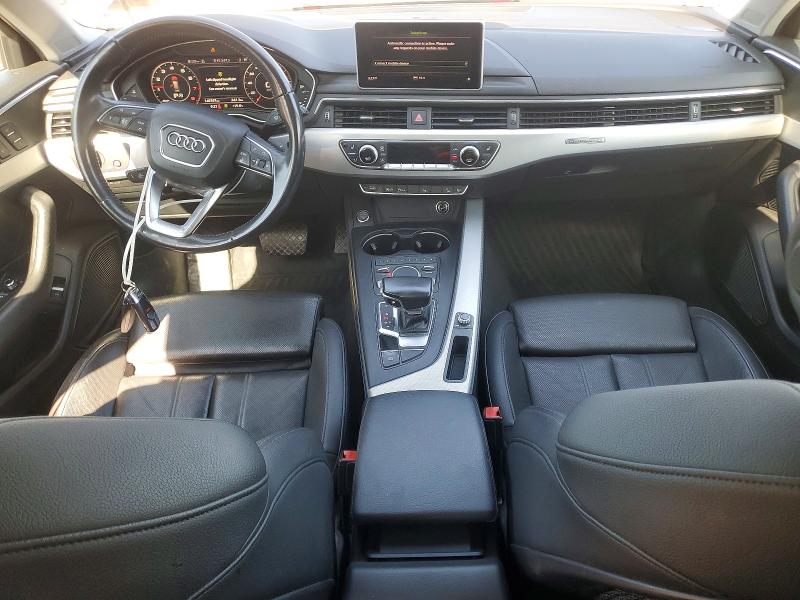 2017 Audi A4 VIN WA19NAF49HA044362 COPART salvage auction — FRONT END, On - Permit Salvage, sold $6,900 on 2026-07-23 (photo 8)