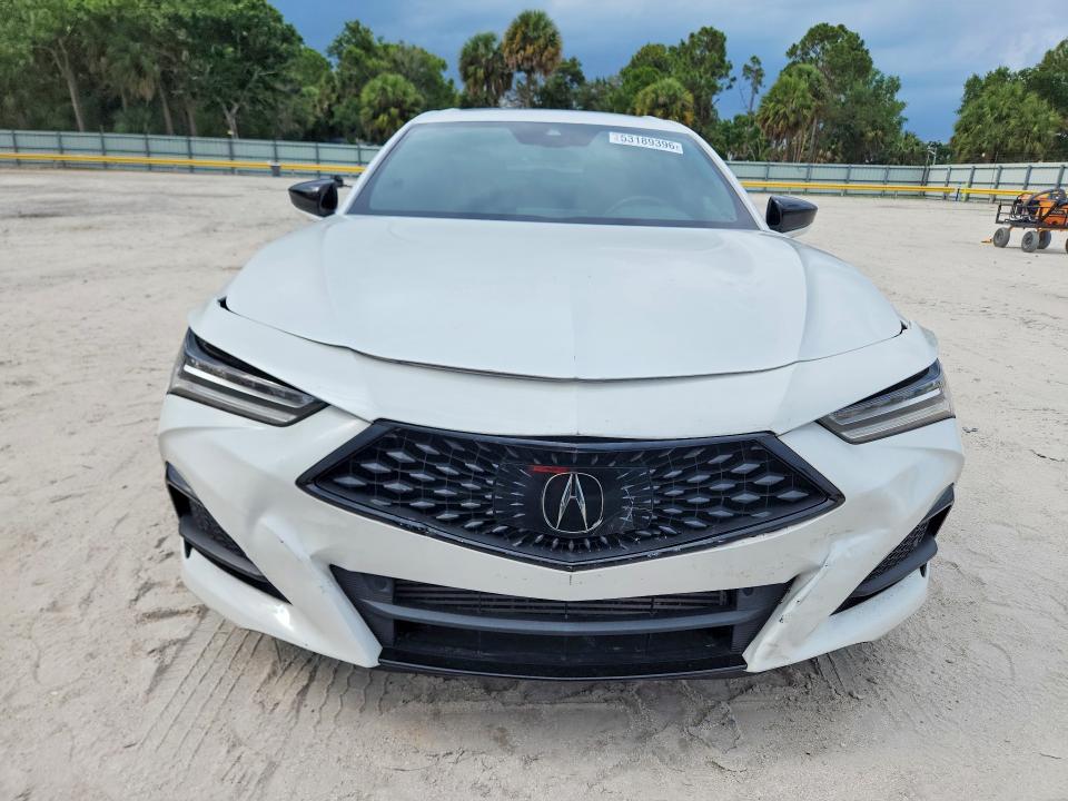 2022 Acura Tlx VIN 19UUB5F51NA002015 COPART salvage auction — REAR END, Fl - Cert Of Title Slvg Rebuildable, sold $7,600 on 2026-07-22 (photo 5)