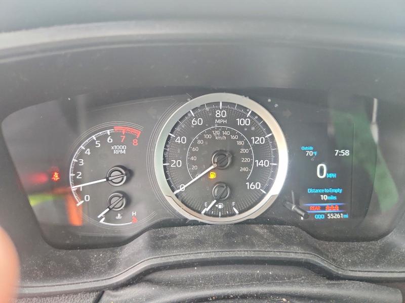 2022 Toyota Corolla VIN 5YFEPMAEXNP358805 COPART salvage auction — HAIL, Tx - Certificate Of Title, sold $10,900 on 2026-07-17 (photo 9)