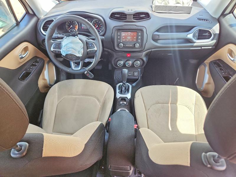 2016 Jeep Renegade VIN ZACCJAAT3GPD42491 COPART salvage auction — FRONT END, Nc - Salvage Certificate Of Title, sold $625 on 2026-08-10 (photo 8)