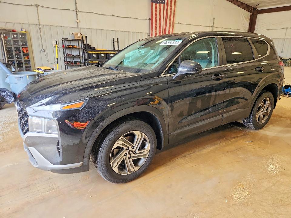2021 Hyundai Santa fe VIN 5NMS1DAJ2MH361921 COPART salvage auction — FRONT END, Tx - Salvage Vehicle Title, sold $4,550 on 2026-07-02 (photo 1)