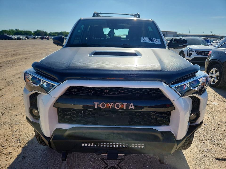 2024 Toyota 4runner VIN JTELU5JR0R6224869 COPART salvage auction — REAR END, Tx - Salvage Vehicle Title, sold $19,000 on 2026-07-30 (photo 5)