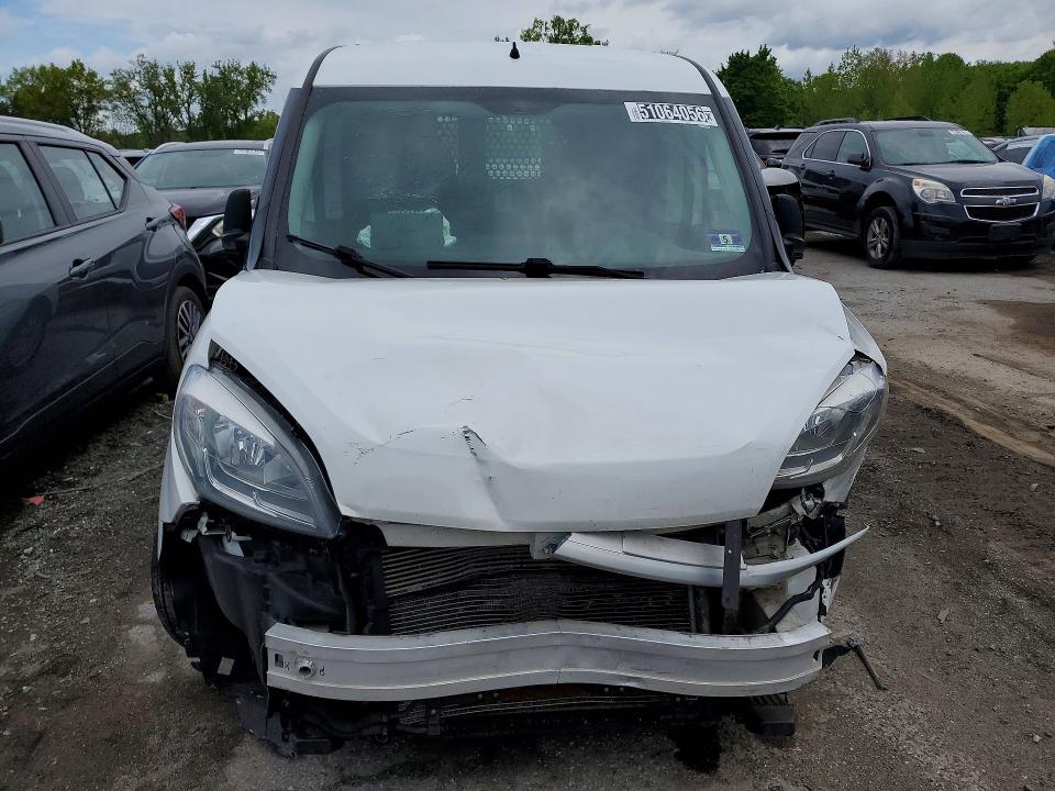 2020 Ram Promaster city VIN ZFBHRFBB9L6P19102 COPART salvage auction — FRONT END, Va - Cert Of Title - Salvage, sold $625 on 2026-07-08 (photo 5)