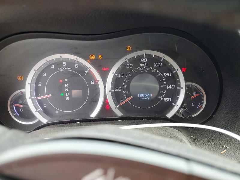 2014 Acura Tsx VIN JH4CU2F48EC004437 COPART salvage auction — FRONT END, Nc - Salvage Certificate Of Title, sold $275 on 2026-07-22 (photo 9)
