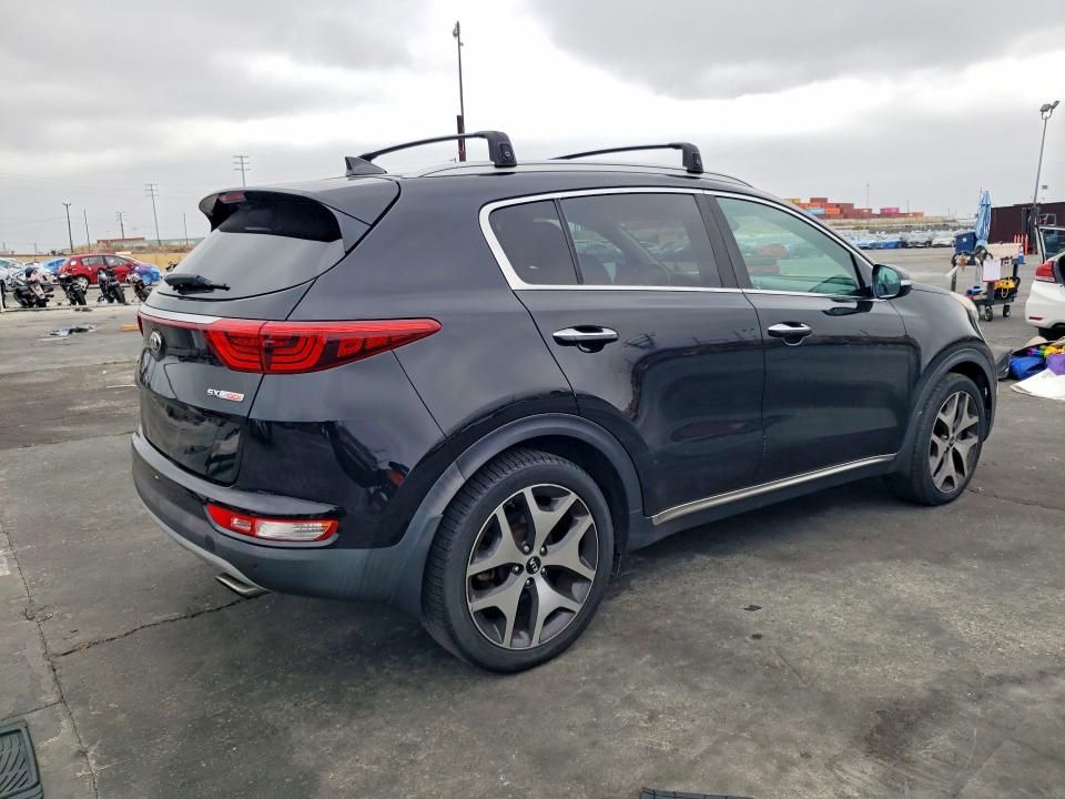 2017 Kia Sportage VIN KNDPR3A65H7225168 COPART salvage auction — FRONT END, Salvage Title, sold $3,000 on 2026-07-22 (photo 3)