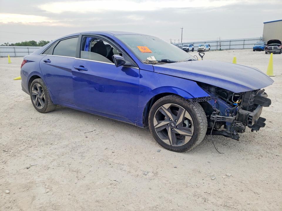 2021 Hyundai VIN KMHLP4AG4MU170318 COPART salvage auction — FRONT END, Tx - Salvage Vehicle Title, sold $1,350 on 2026-07-30 (photo 4)