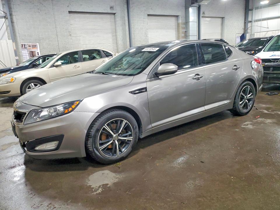 2013 Kia Optima VIN 5XXGN4A71DG248491 COPART salvage auction — FRONT END, Mn - Cert Of Title-Prior Salvage, sold $225 on 2026-07-28 (photo 1)