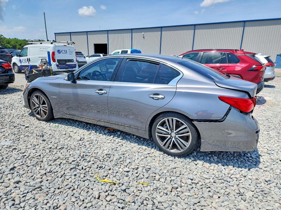 2014 Infiniti Q50 VIN JN1AV7AR7EM702962 COPART salvage auction — REAR END, Fl - Cert Of Title Slvg Rebuildable, sold $2,150 on 2026-07-13 (photo 2)