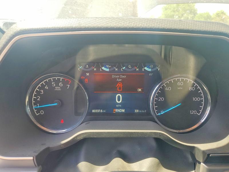 2022 Ford F-150 VIN 1FTFW1E88NKE75047 COPART salvage auction — FRONT END, Ia - Cert Of Title-Salvage Title, sold $13,100 on 2026-07-31 (photo 9)
