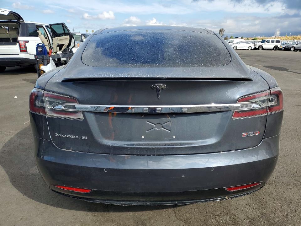 2016 Tesla Model s VIN 5YJSA1E43GF141454 COPART salvage auction — FRONT END, Ca - Salvage Certificate, sold $4,800 on 2026-07-22 (photo 6)
