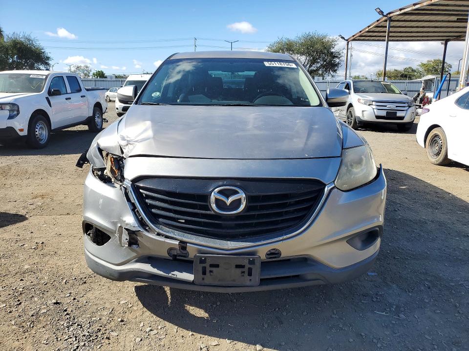 2013 Mazda Cx-9 VIN JM3TB2BV1D0406507 COPART salvage auction — FRONT END, Ca - Salvage Certificate, sold $350 on 2026-07-02 (photo 5)