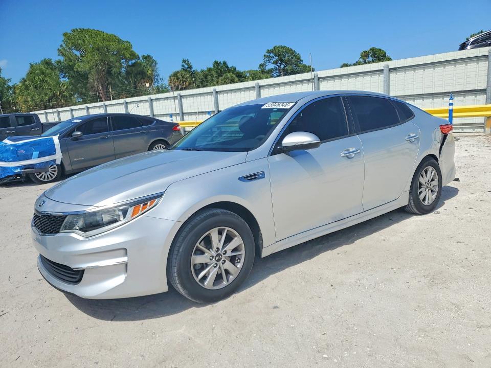 2017 Kia VIN 5XXGT4L3XHG126136 COPART salvage auction — SIDE, FL - CERT OF TITLE SLVG REBUILDABLE, sold $400 on 2026-07-29 (photo 1)