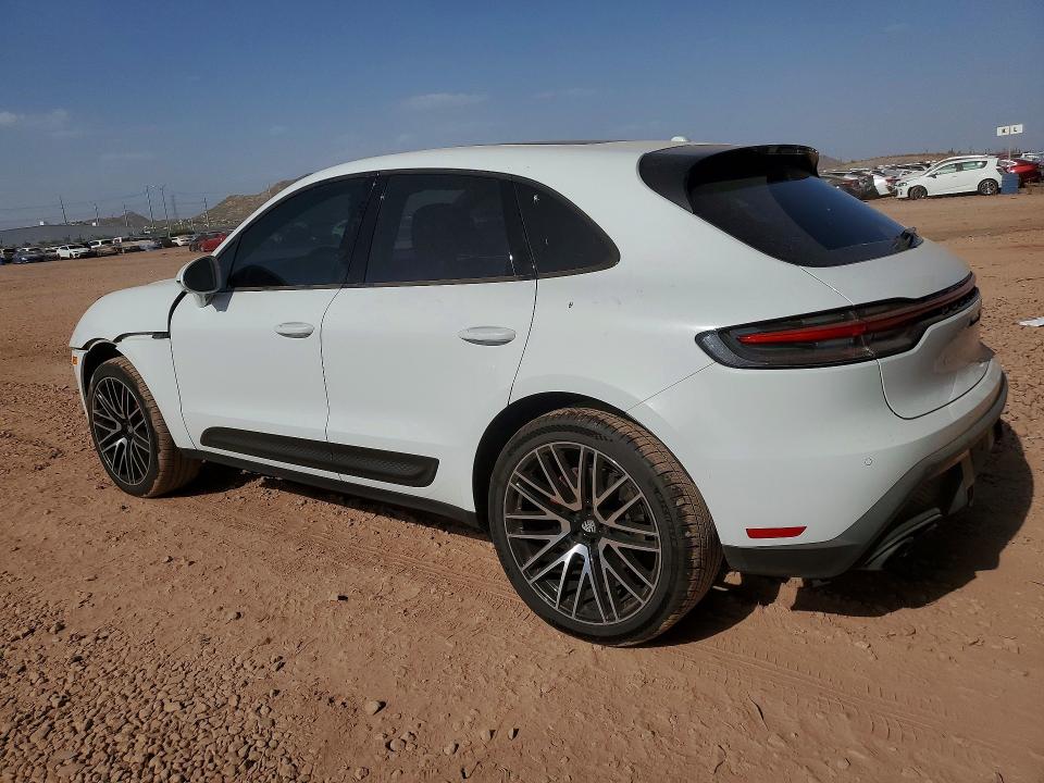 2022 Porsche Macan VIN WP1AG2A59NLB20647 COPART salvage auction — FRONT END, Az - Cert Of Title - Salvage, sold $18,200 on 2026-07-23 (photo 2)