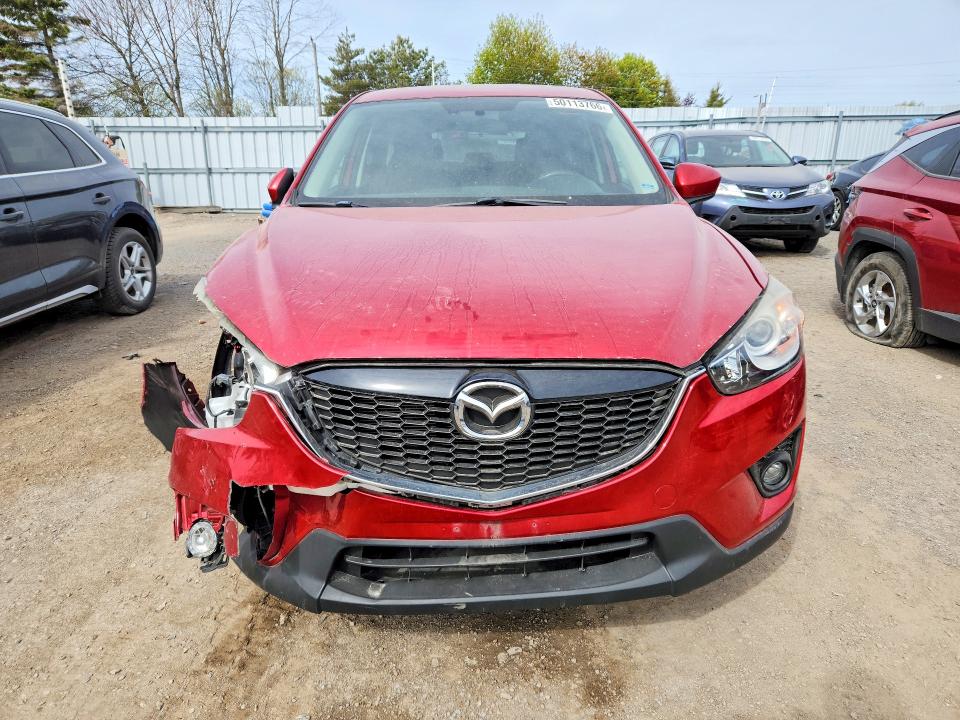 2014 Mazda VIN JM3KE2CY7E0392240 COPART salvage auction — FRONT END, On - Permit No Brand - Unfit, sold $525 on 2026-07-28 (photo 5)