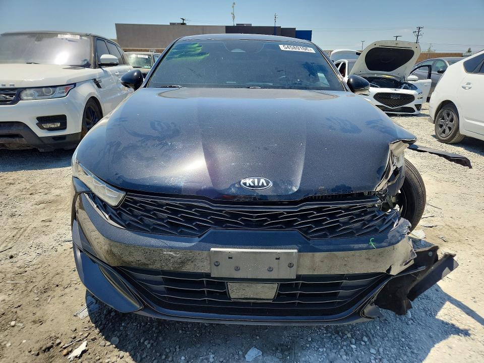 2021 Kia K5 VIN 5XXG64J20MG081073 COPART salvage auction — FRONT END, Ca - Salvage Certificate, sold $3,450 on 2026-07-22 (photo 5)