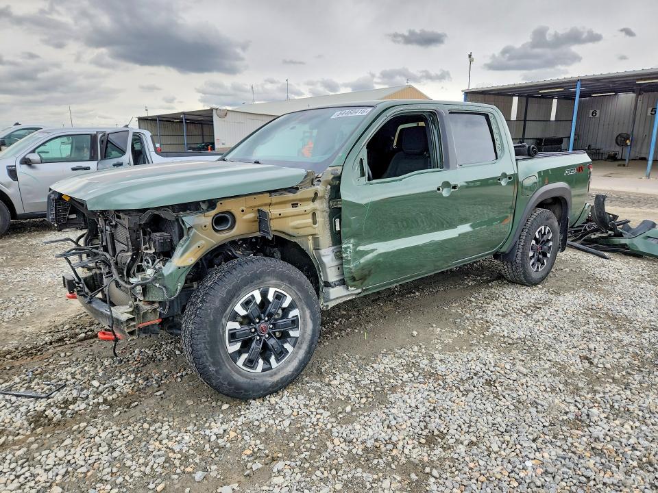 2024 Nissan Frontier VIN 1N6ED1EK2RN612675 COPART salvage auction — FRONT END, CO - PUBLIC - SALVAGE TITLE, sold $13,400 on 2026-07-09 (photo 1)